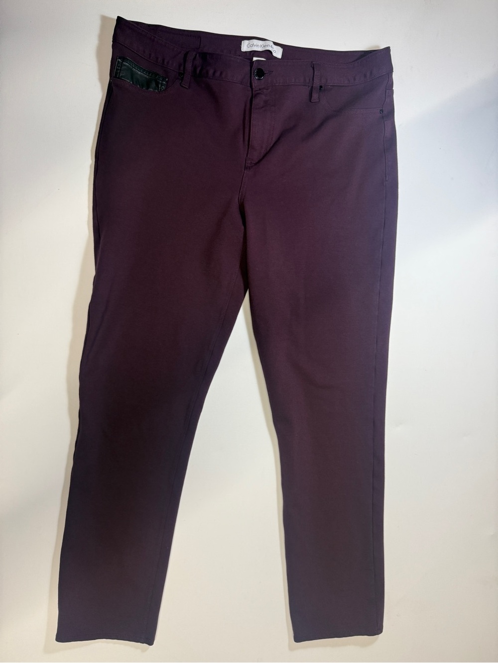 Calvin Klein Men’s Slim Plum Chinos